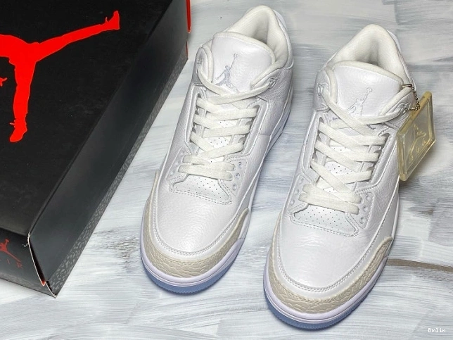 Bmlin Shoes 3 136064-111 Retro White Jordan Triple Air 0712